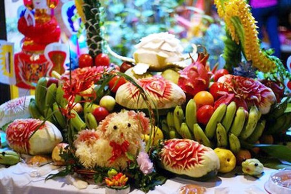 mâm cổ trung thu